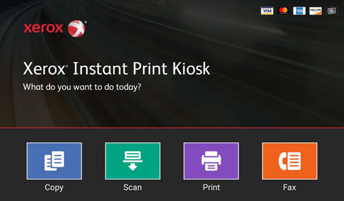 user interface, Instant Print Kiosk, Xerox, XCL Business Technologies, Xerox, Dell, Islandia, NY, Long Island